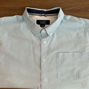 Cody‎ James Men's Light Blue Casual Button Down Shirt Size L